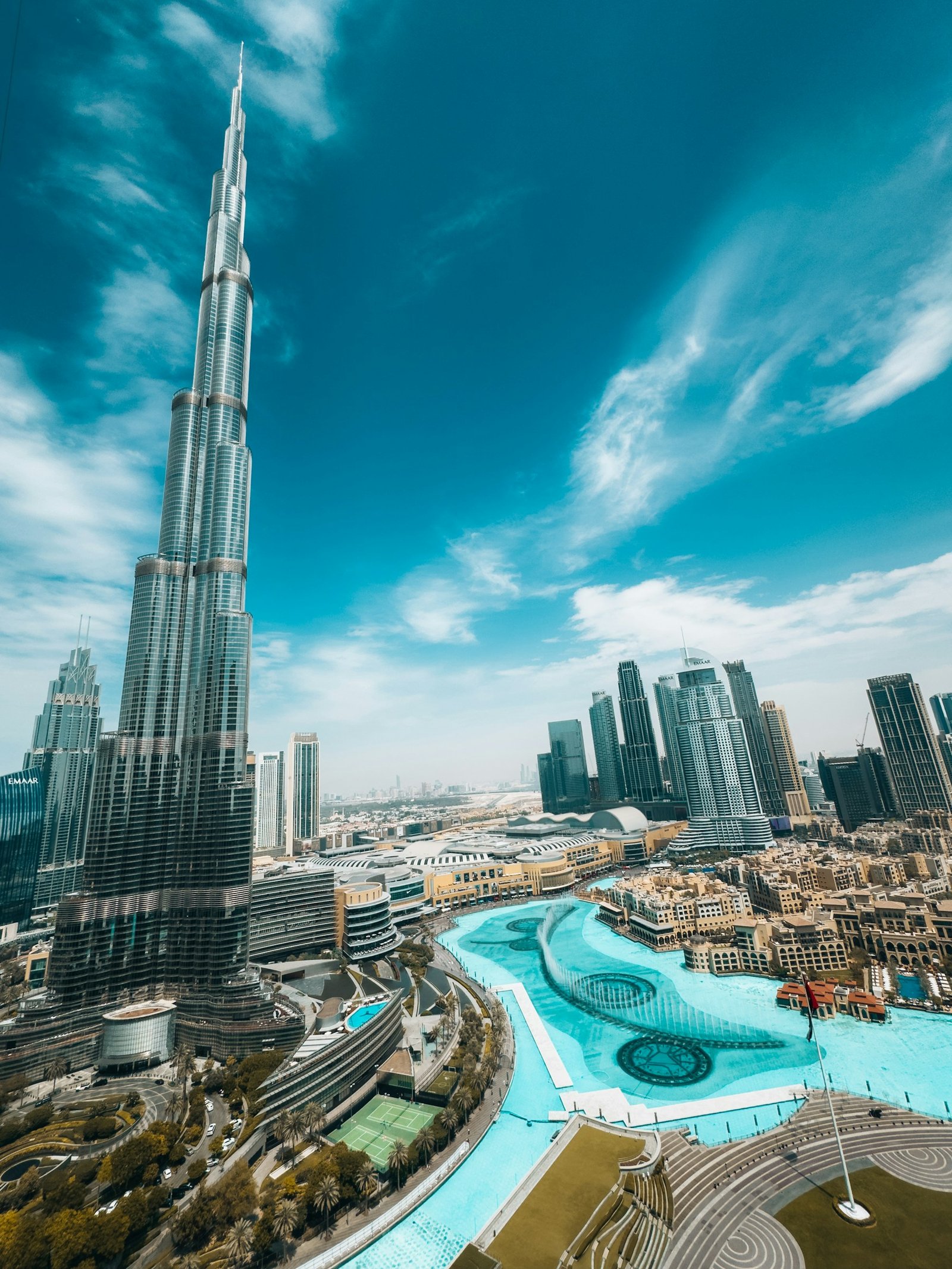 Downtown Dubai and the Burj Khalifa
