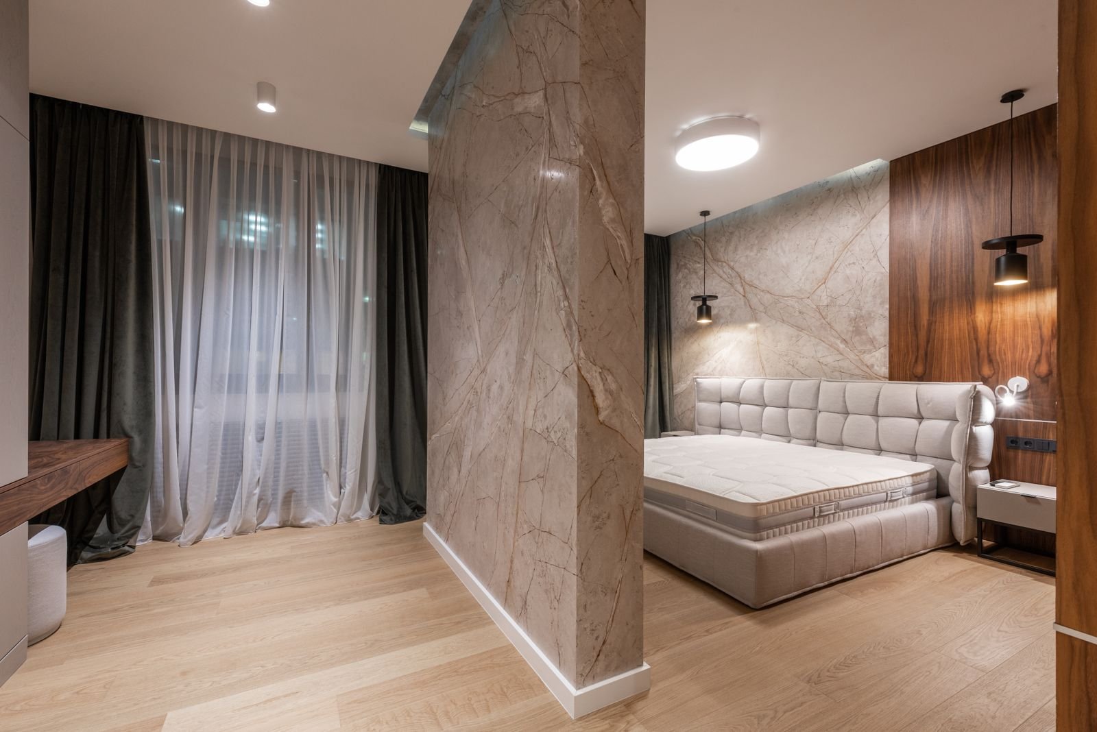 Organised home interior after relocation