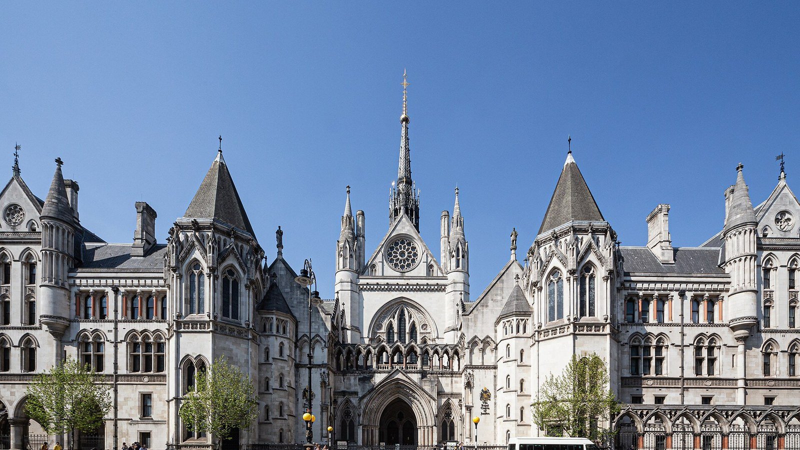 The Royal Courts of Justice on the Strand in London